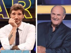 Ascolti tv, la prima serata è di ‘Un Professore’ su Rai1. Testa a testa tra De Martino e Scotti