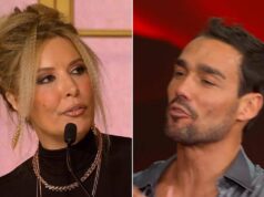 Ballando, Lucarelli ‘punzecchia’ Fognini e lui risponde: “Dobbiamo litigare?”