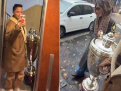 Ballando con le stelle, Andrea Delogu e il viaggio con la coppa