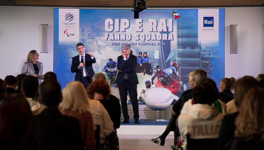 Cip e Rai fanno squadra per Milano Cortina 2026, De Sanctis: “Tappa cruciale per il movimento paralimpico”