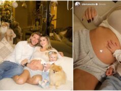 Diletta Leotta è incinta, l’annuncio social e l’abbraccio di Karius