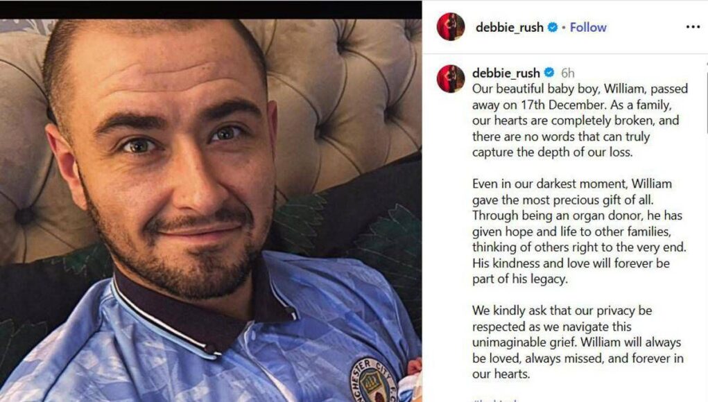 È morto a 31 anni l’attore di ‘Waterloo Road’ William Rush