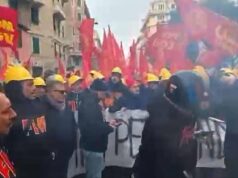 Ex Ilva, a Genova il corteo degli operai. Appello di Salis: “No alla violenza”