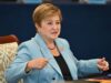 Fmi, Georgieva: “Brava Italia, la vostra economia un’à ncora di stabilità in Europa”