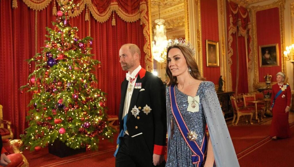 Gran galà a Windsor per il presidente tedesco Steinmeier, ma a brillare è Kate