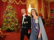 Gran galà a Windsor per il presidente tedesco Steinmeier, ma a brillare è Kate