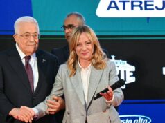 Meloni con Abu Mazen ad Atreju: “Questione mediorientale al centro del nostro lavoro”