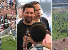 Messi a Calcutta, delirio allo stadio: caos e disordini