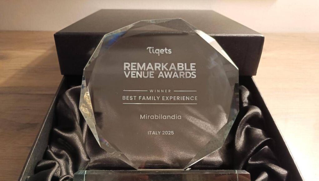 Mirabilandia premiata ai tiqets remarkable venue awards 2025