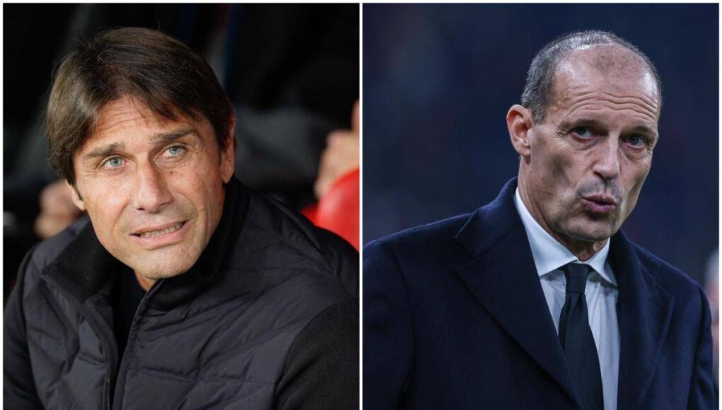 Napoli-Milan, nervosismo in panchina: niente stretta di mano tra Conte e Allegri