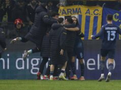 Parma-Lazio 0-1, biancocelesti in 9 vincono con gol di Noslin