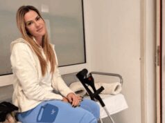 Thais Wiggers, incidente in montagna: vacanze di Natale in ospedale