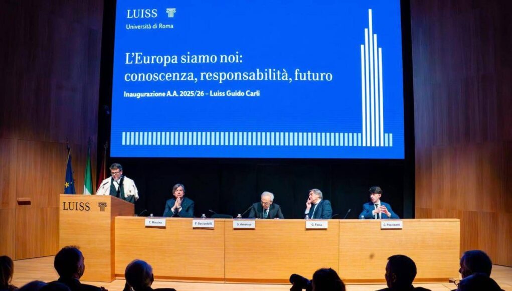 Università, Luiss inaugura anno accademico 2025-2026, al centro il futuro dell’Europa