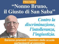 Al via l’VIII edizione del Premio “Nonno Bruno, il Giusto di San Saba”, memoria azione quotidiana per scuole Roma