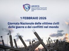 Anvcg e Anci, l’Italia si illumina di blu per chiedere stop alle bombe sui civili