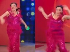 Bella Ma’, Pamela Petrarolo entra in studio e cade