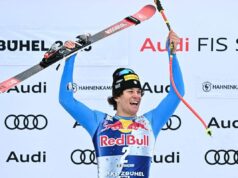 Capolavoro Franzoni, trionfo e lacrime nella discesa libera di Kitzbuehel: “Sto tremando”