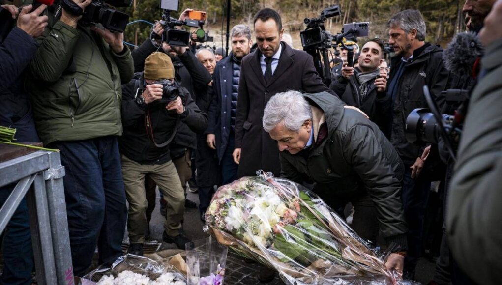 Crans-Montana, Tajani: “Poche volte nella mia vita ho percepito un dolore così straziante”