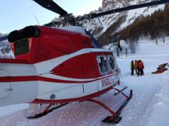 Cuneo, valanga travolge quattro persone: un morto e due feriti gravi