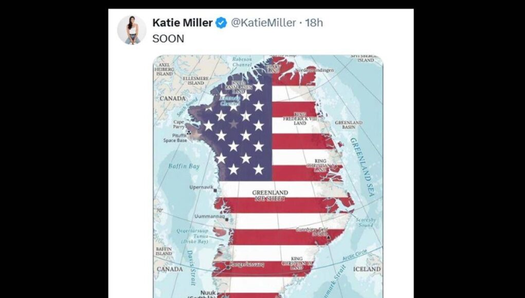 Groenlandia dai colori Usa, Danimarca contro la moglie del consigliere di Trump