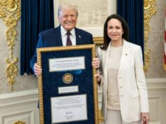 Machado: “Ho dato Nobel a Trump perché se lo merita”. Ma il web lo prende in giro