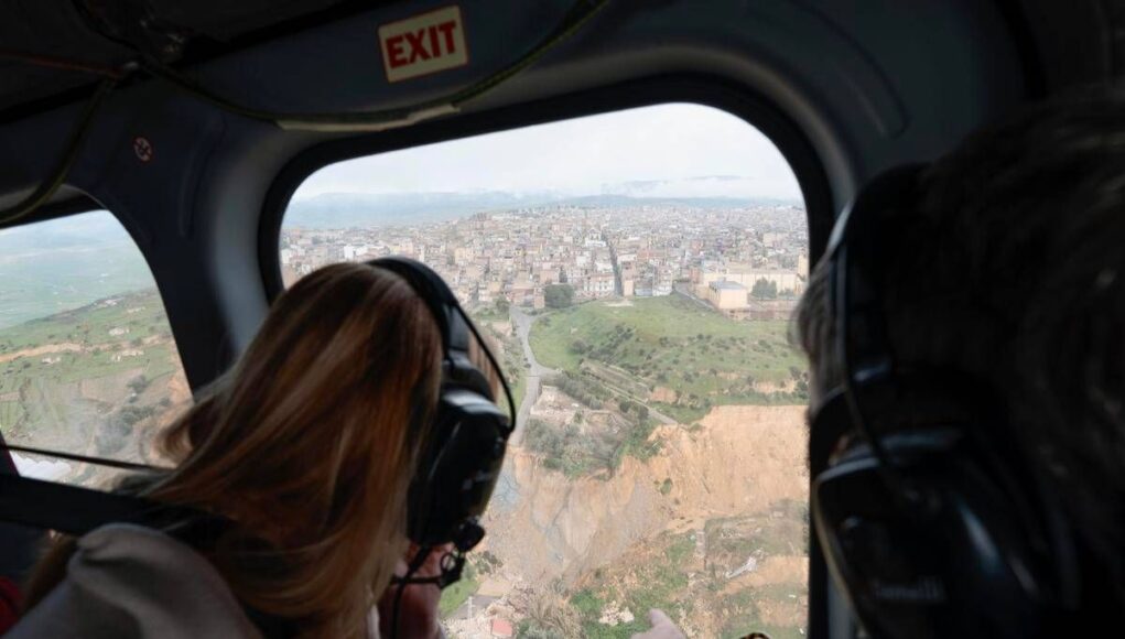 Meloni a Niscemi, premier ha sorvolato zone colpite dal maltempo in Sicilia