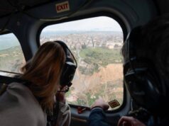 Meloni a Niscemi, premier ha sorvolato zone colpite dal maltempo in Sicilia