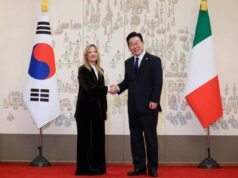 Meloni in Corea del Sud, vede Lee: “Rafforzare dialogo e cooperazione”