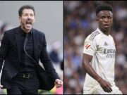 Real-Atletico, ‘faccia a faccia’ Simeone-Vinicius: “Florentino Perez ti caccerà”