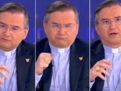 Segna il portiere del Benfica, delirio in tv e il cardinale ‘salta’