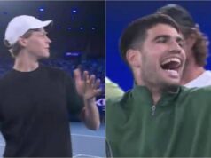 “Sinner è il numero uno”, gaffe al Million Dollar 1 Point Slam: Jannik ride con… Alcaraz