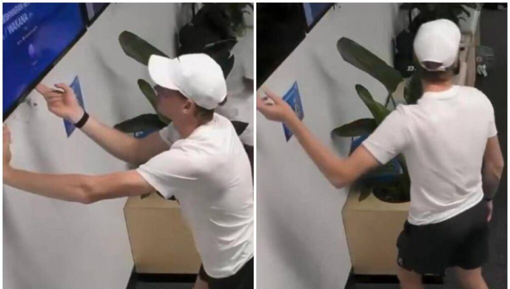 Sinner vuole vedere Musetti, ma ‘litiga’ con la tv agli Australian Open