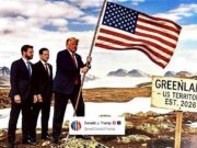 Trump e il post con l’Ai: in Groenlandia con Rubio, Vance e la bandiera Usa