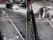 Vaga nudo e lascia droga davanti alla caserma dei carabinieri, 43enne denunciato