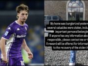Gudmundsson, casa svaligiata a Firenze dopo il gol in Conference League: cos’è successo
