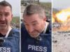 Israele, giornalista in diretta scampa a raid aereo in Libano