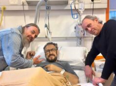 Marco Giallini operato al femore, i colleghi: “Caduto perché un cane gli è saltato addosso”