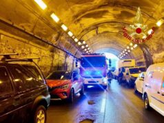Maxi tamponamento in galleria sull’autostrada A20 Messina-Palermo, coinvolti 80 mezzi