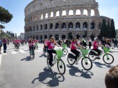 ‘Bicinrosa’ torna a Roma, sport e prevenzione contro il cancro al seno