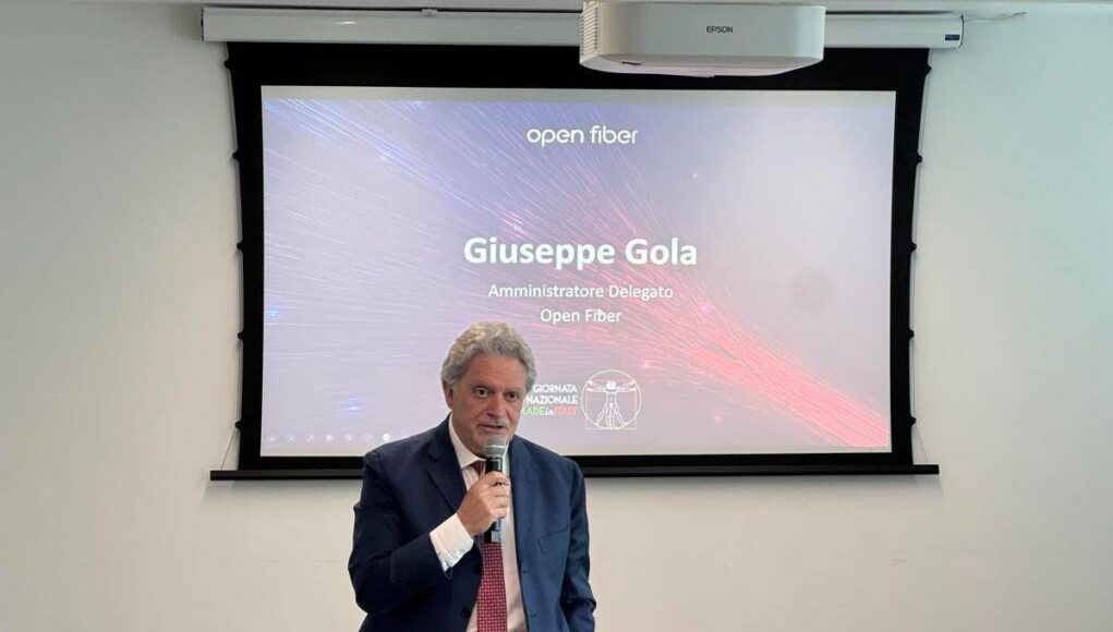 Digitale, Gola (Open Fiber): “Infrastruttura in fibra moltiplicatore di ricchezza”