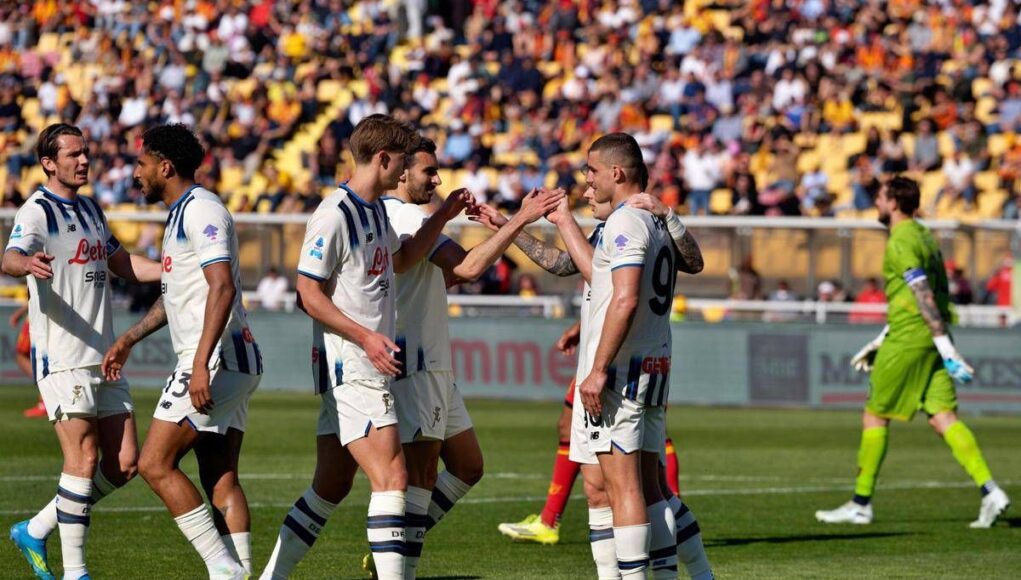 Lecce-Atalanta 0-3, tris nerazzurro al Via del Mare