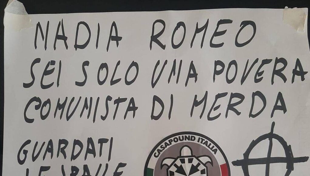 Manifesto di CasaPound con minacce a deputata Romeo, Braga (Pd): “Condanna sia unanime”