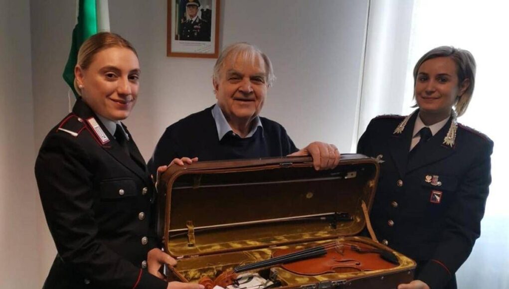 Ritrovata la viola rubata al fratello di Prodi, denunciato un minorenne