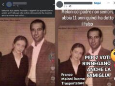 Sul web foto Meloni con il ‘padre’, Squarta (FdI): “È falso quell’uomo sono io”