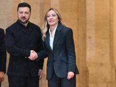 Ucraina, incontro Meloni-Zelensky: “Italia interessata a produzione congiunta droni”