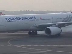 Aereo prende fuoco dopo atterraggio a Kathmandu in Nepal
