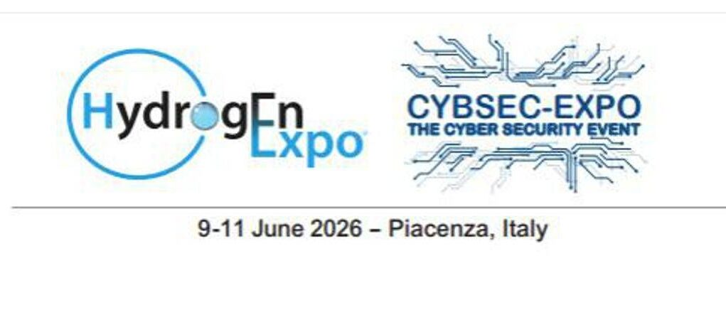 Fiere, idrogeno e cybersicurezza: dal 9 all’11 giugno tornano a Piacenza Hydrogen Expo e Cybsec-Expo