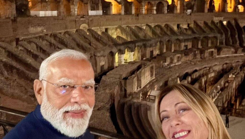 Italia-India, Meloni accoglie l’amico Modi: “Welcome to Rome”