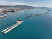 Porti: Webuild, nuova diga foranea di Genova, affondato il 22° cassone