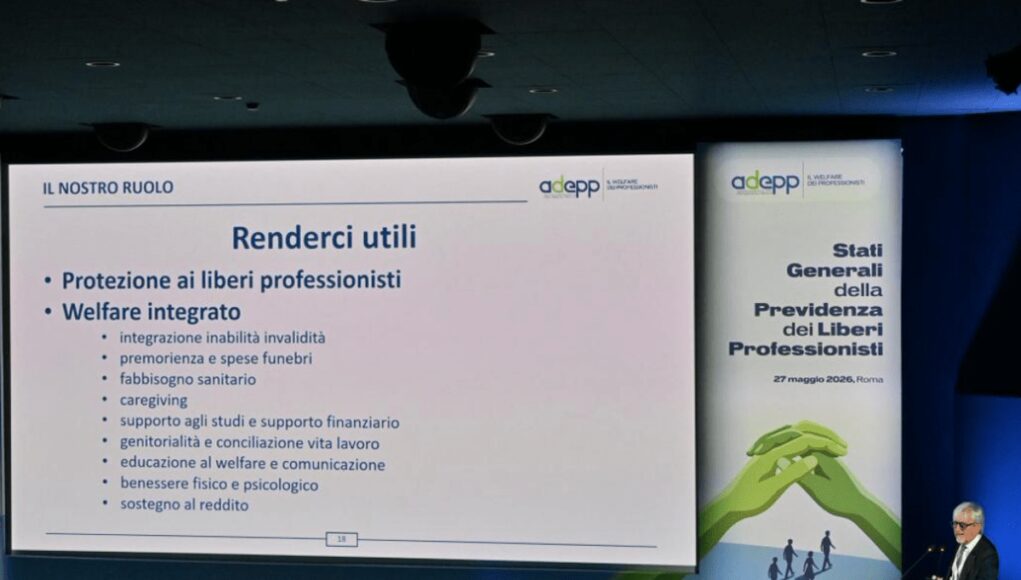 Previdenza, Oliveti (Adepp): “1,65 mln iscritti a casse, 130mila pensionati attivi”